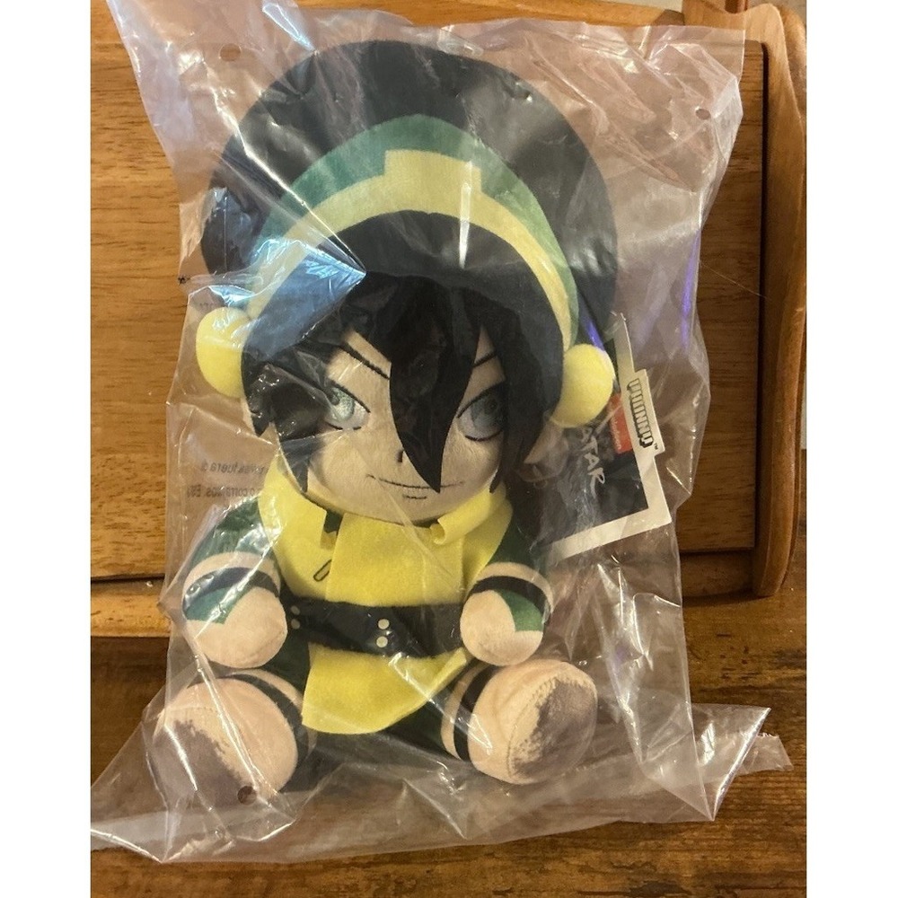 Kidrobot Avatar The Last Airbender Toph‎ Plush Doll Nickelodeon 10" NEW Sealed